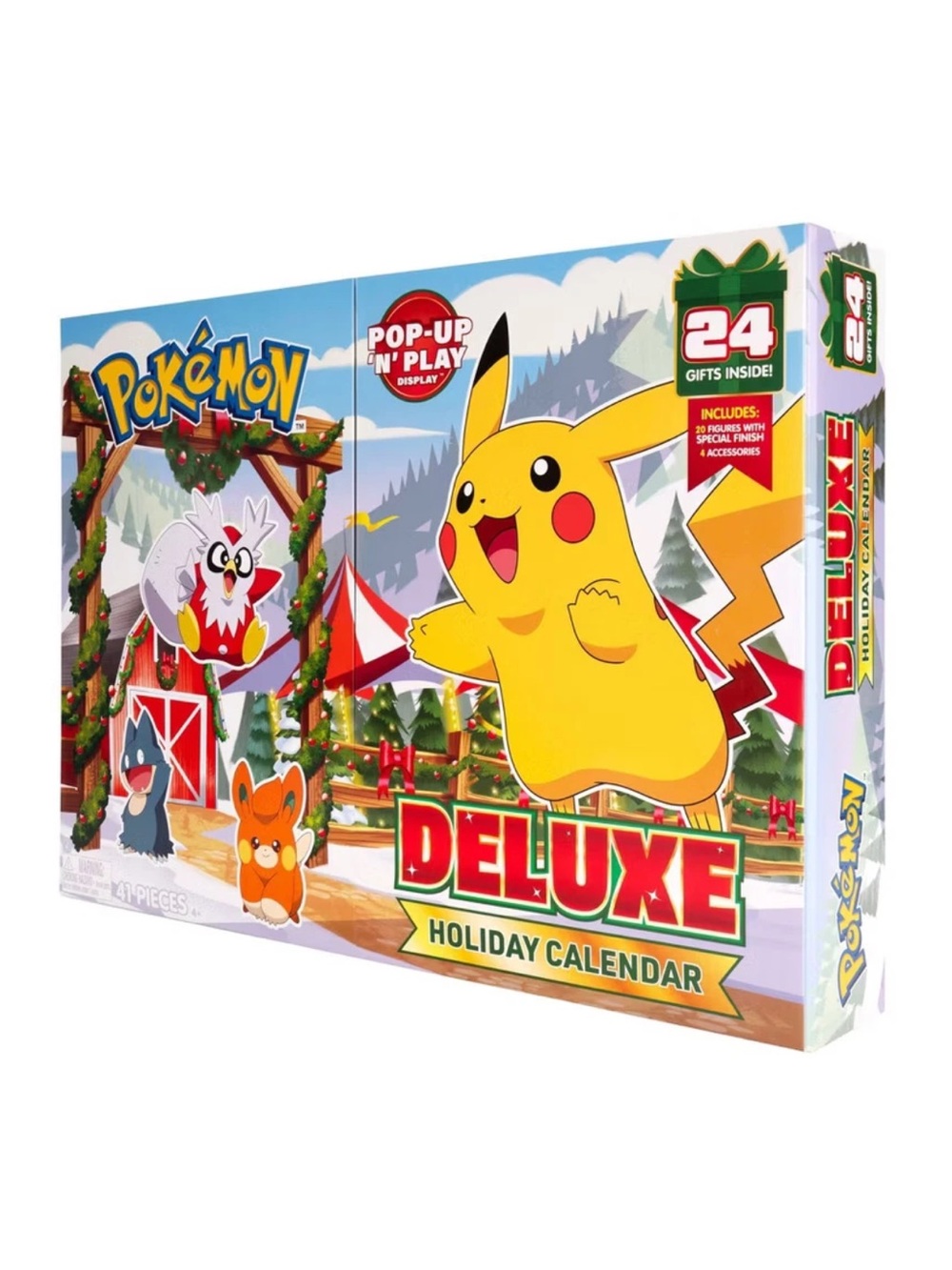 Pokemon Battle Figure Multipack Deluxe Holiday Advent Calendar *NEW & SEALED*
